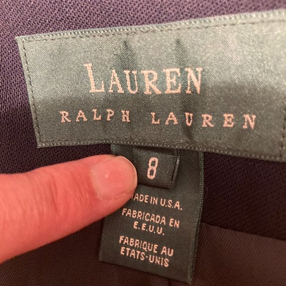 Ralph Lauren Women's Blue Wool Blazer - Picture 10 of 10